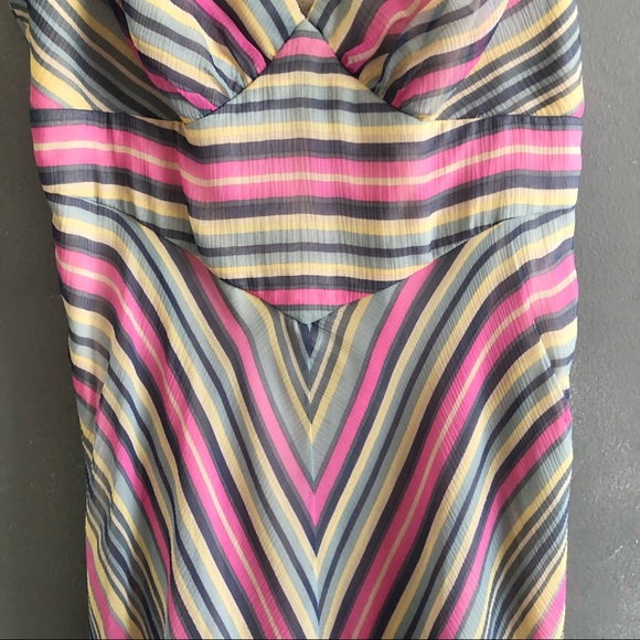VTG Betsey Johnson Silk Chiffon Midi Dress - Picture 3 of 8